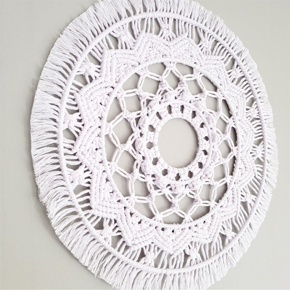 Macrame mandala pattern sale