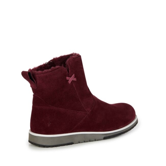 Buy Emu Beach Mini Sheepskin Boots - Claret · The Wool Room