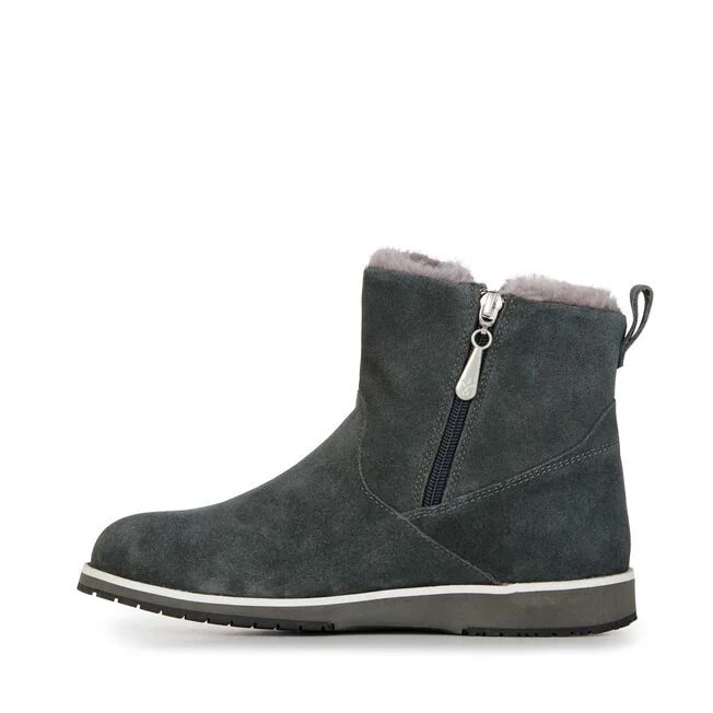 Buy Emu Beach Mini Sheepskin Boots Dark Grey The Wool Room