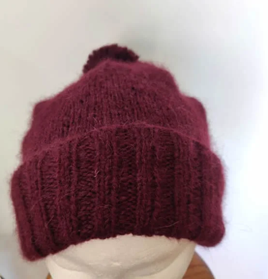 Buy Hand Knitted Llama Beanie · The Wool Room