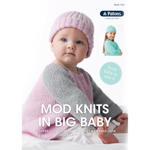 Buy Patons Mod Baby Knits 4 & 8 ply · The Wool Room